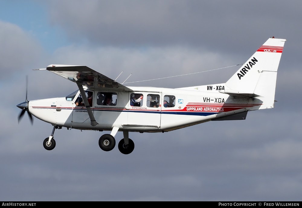 Aircraft Photo of VH-XGA | GippsAero GA8 Airvan | AirHistory.net #764074