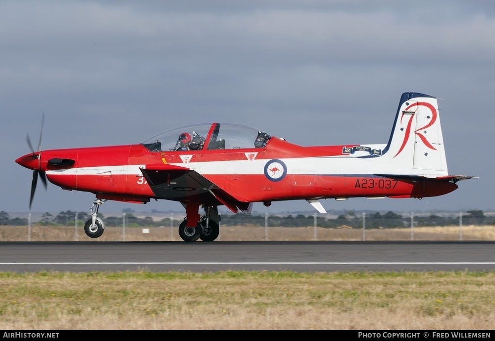 Aircraft Photo of A23-037 | Pilatus PC-9A | Australia - Air Force | AirHistory.net #764075