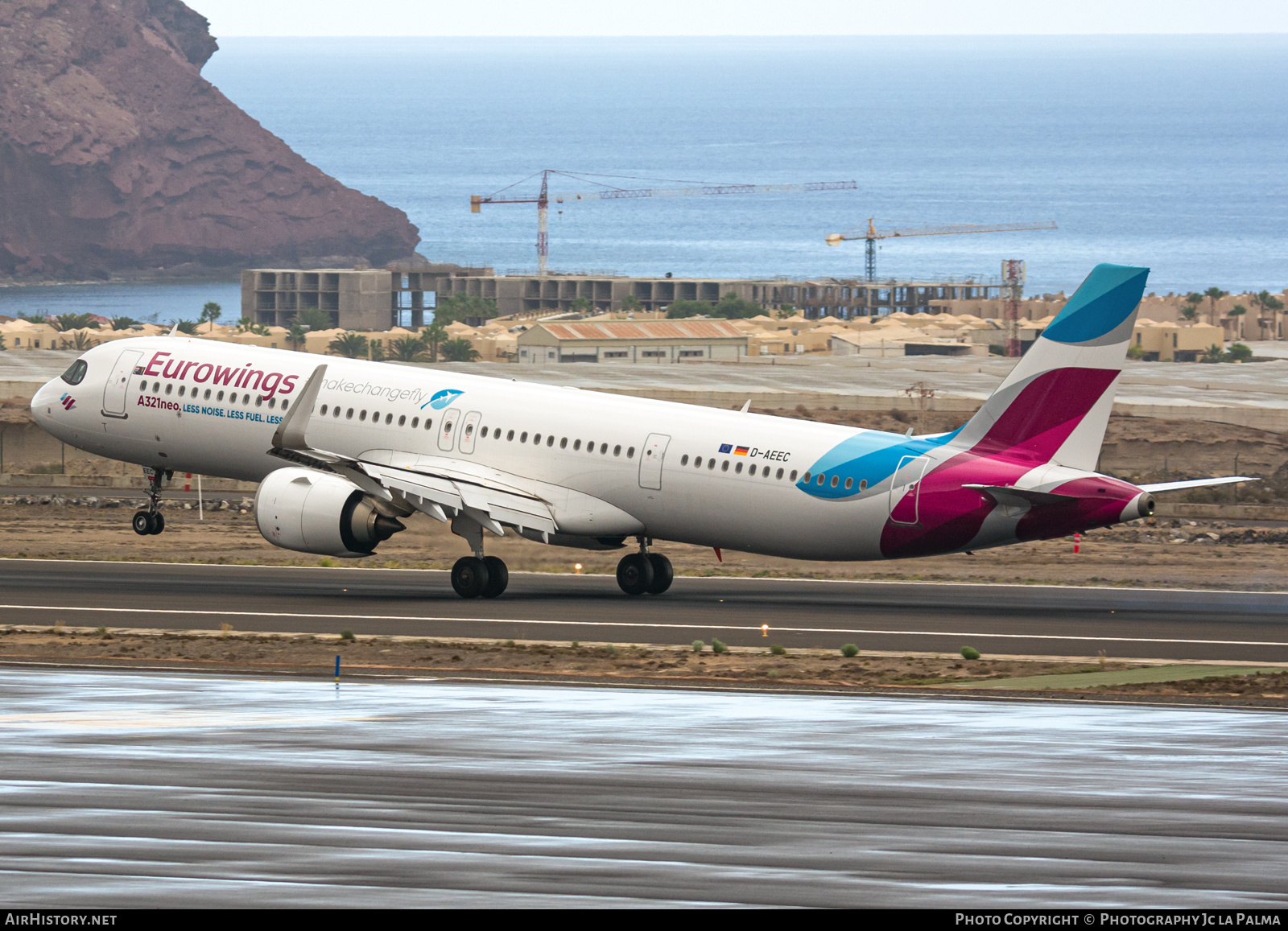 Aircraft Photo of D-AEEC | Airbus A321-251NX | Eurowings | AirHistory.net #764104