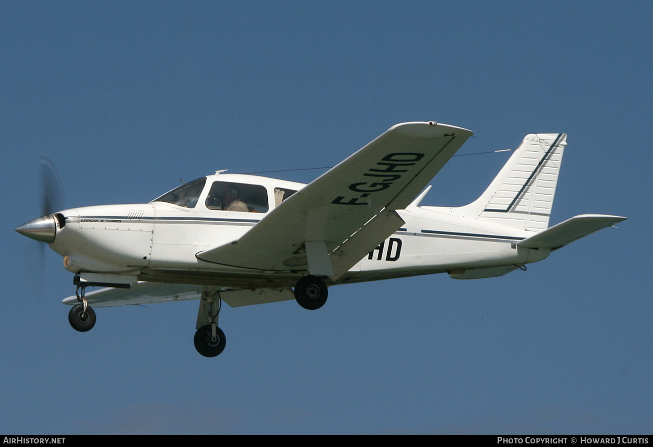 Aircraft Photo of F-GJHD | Piper PA-28R-201T Turbo Arrow III | AirHistory.net #764105