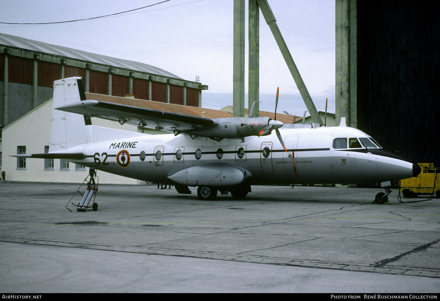 Aircraft Photo of 62 | Aerospatiale N-262A-29 | France - Navy | AirHistory.net #764135