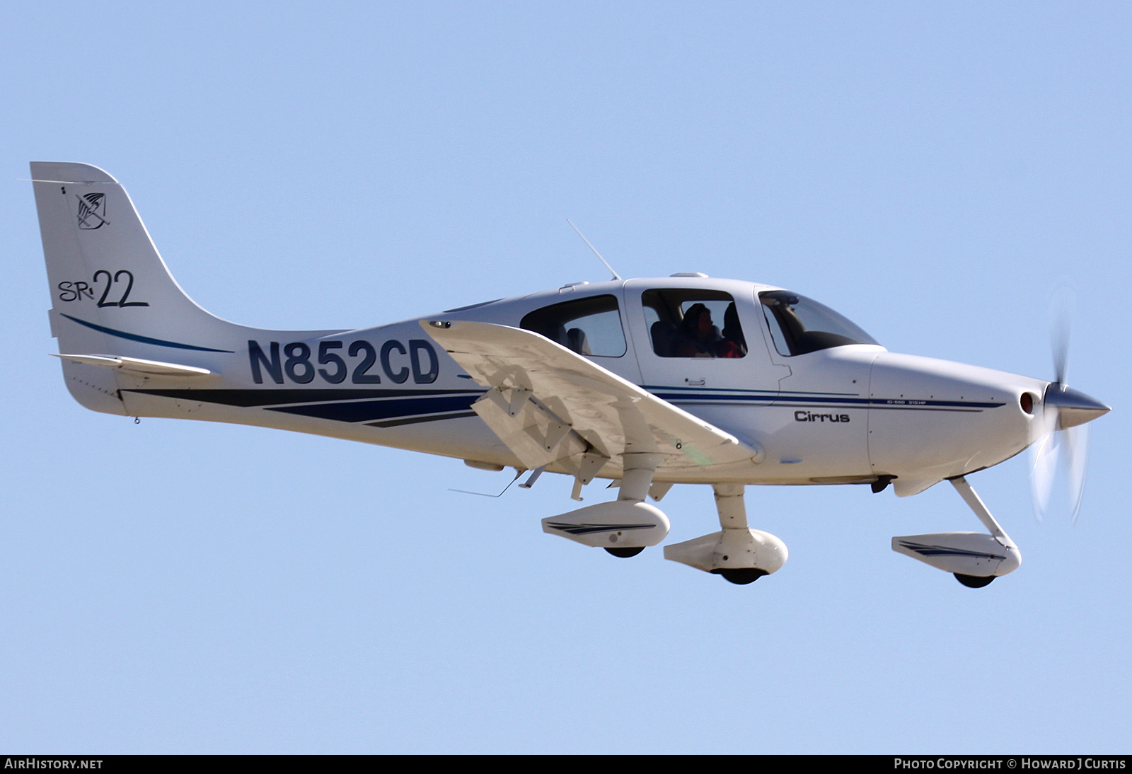 Aircraft Photo of N852CD | Cirrus SR-22 G1 | AirHistory.net #764137
