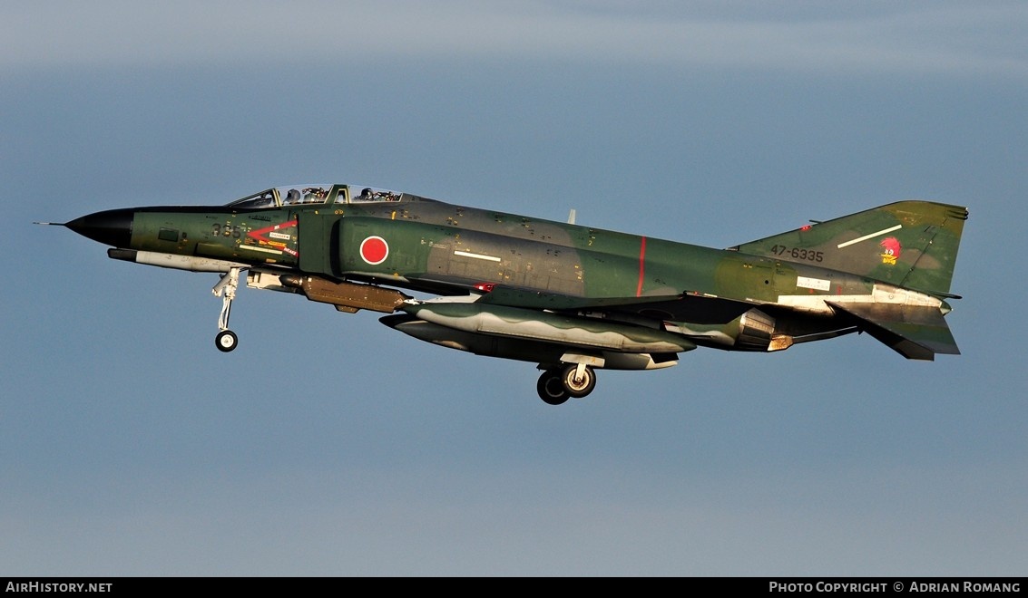 Aircraft Photo of 47-6335 | McDonnell Douglas RF-4EJ Kai Phantom II | Japan - Air Force | AirHistory.net #764140