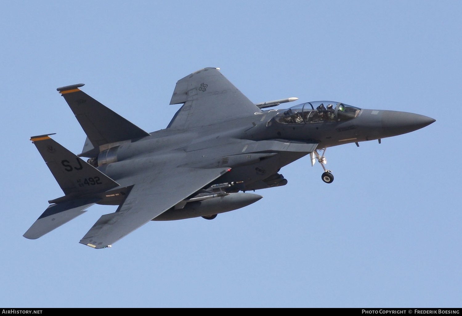 Aircraft Photo of 89-0492 / AF89-492 | Boeing F-15E Strike Eagle | USA - Air Force | AirHistory.net #764161