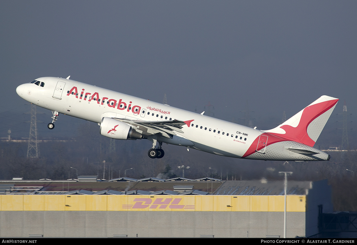 Aircraft Photo of CN-NMI | Airbus A320-214 | Air Arabia | AirHistory.net #764170