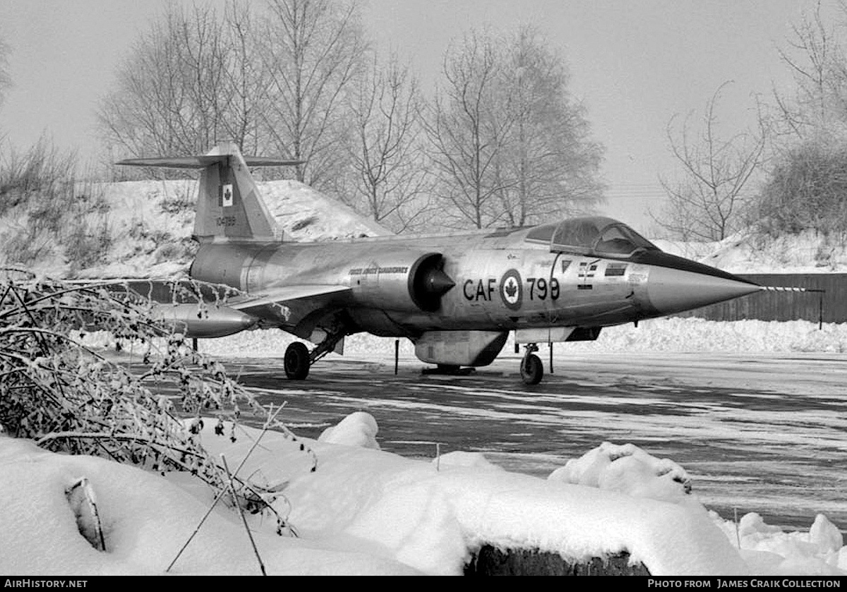 Aircraft Photo of 104799 | Canadair CF-104 Starfighter | Canada - Air Force | AirHistory.net #764186