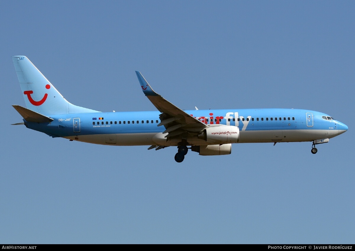 Aircraft Photo of OO-JAF | Boeing 737-8K5 | Jetairfly | AirHistory.net #764213