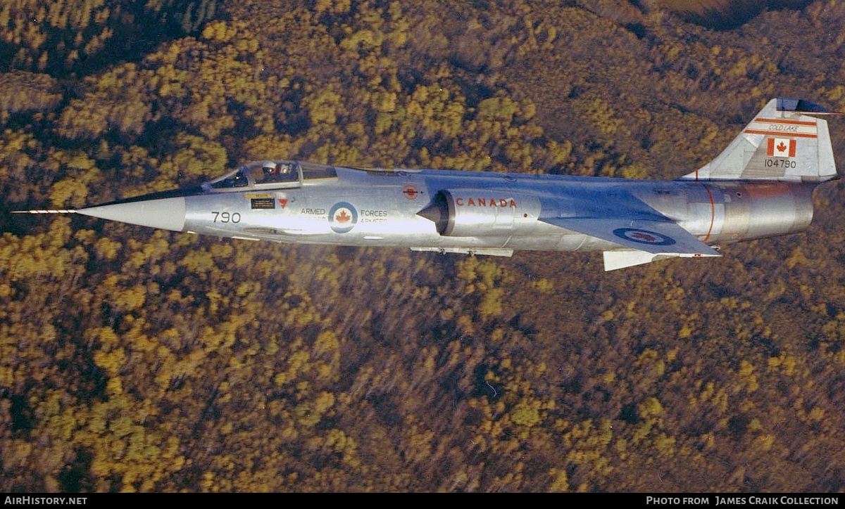 Aircraft Photo of 104790 | Canadair CF-104 Starfighter | Canada - Air Force | AirHistory.net #764214