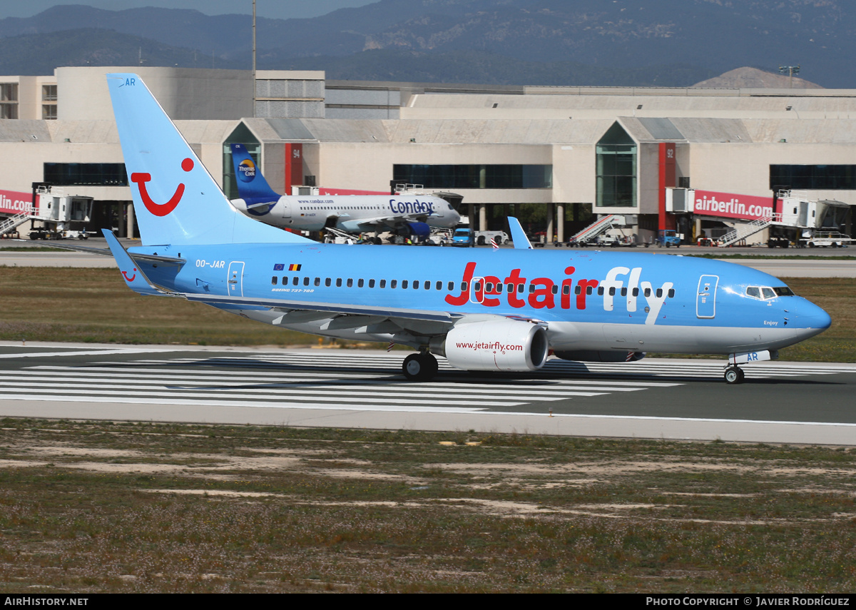 Aircraft Photo of OO-JAR | Boeing 737-7K5 | Jetairfly | AirHistory.net #764216