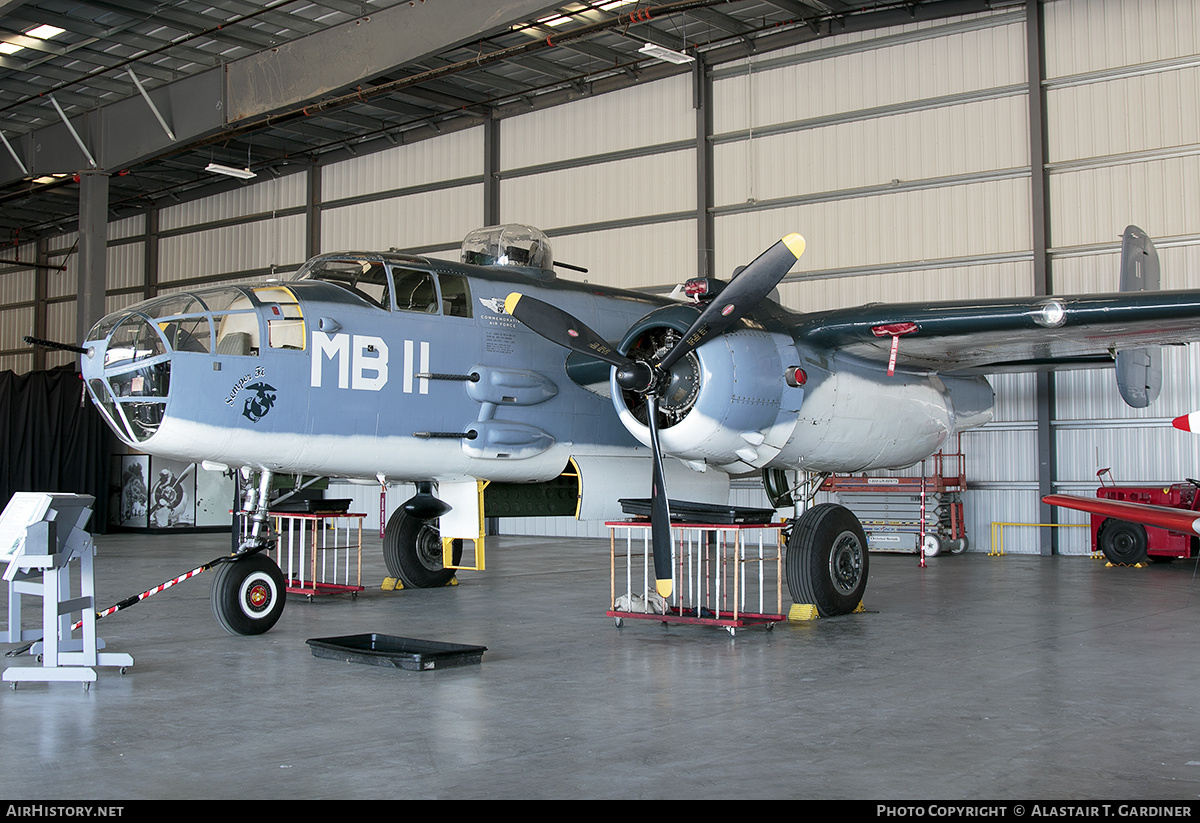 Aircraft Photo of N5865V | North American PBJ-1J Mitchell | Commemorative Air Force | USA - Marines | AirHistory.net #764237