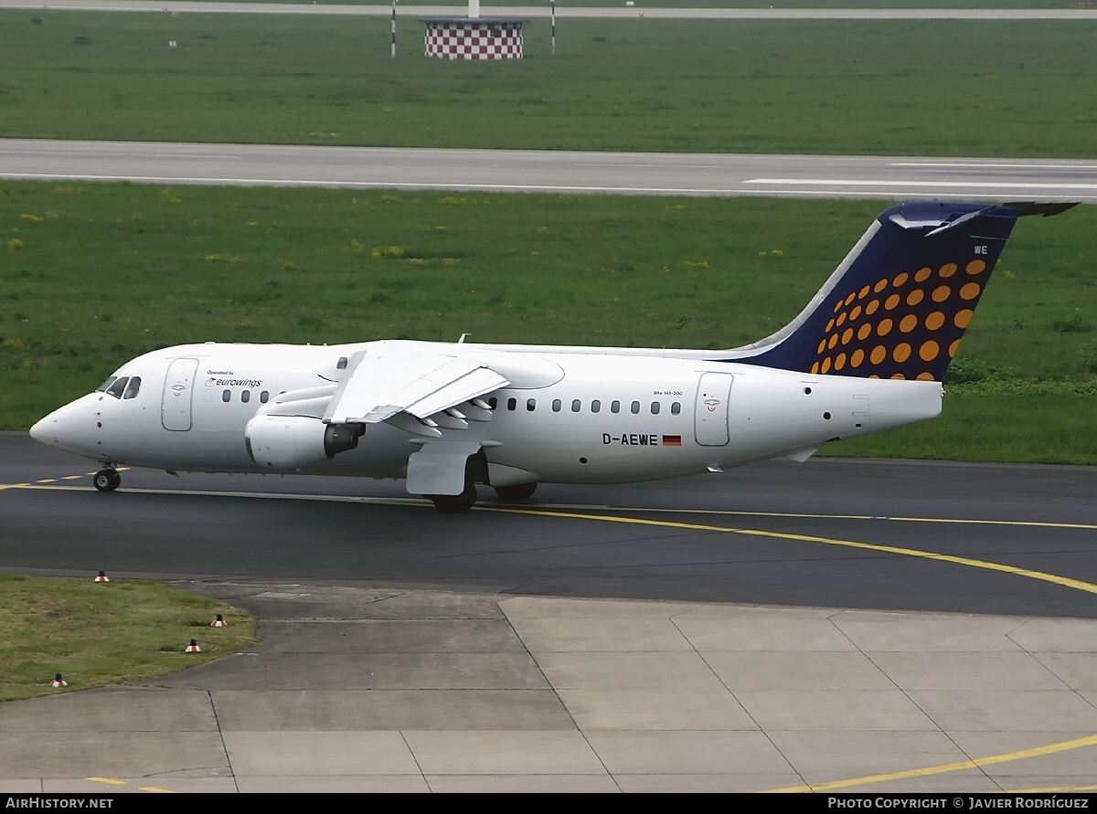 Aircraft Photo of D-AEWE | British Aerospace BAe-146-200A | Eurowings | AirHistory.net #764241