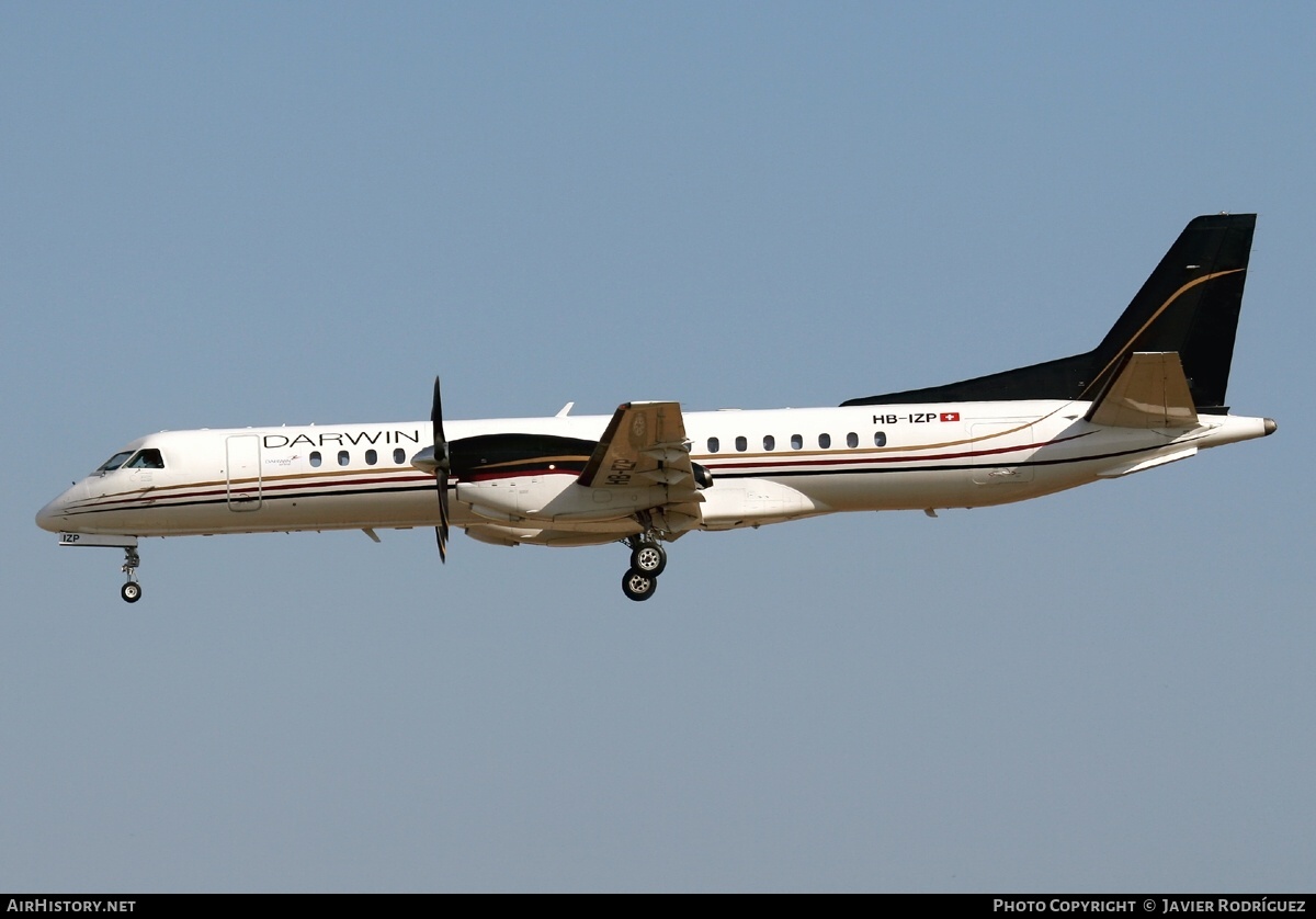 Aircraft Photo of HB-IZP | Saab 2000 | Darwin Airline | AirHistory.net #764243