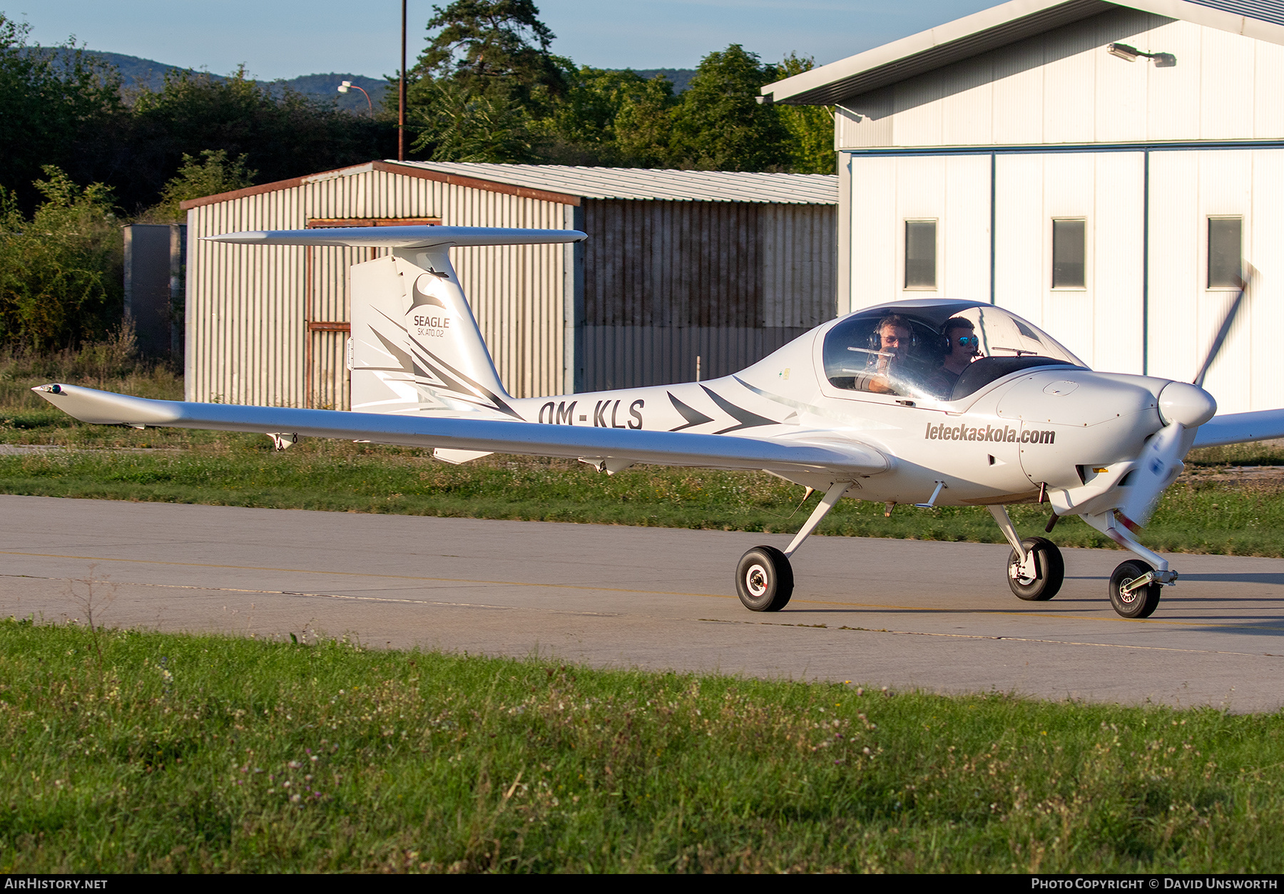 Aircraft Photo of OM-KLS | Diamond DA20A-1 Katana | Letecká Škola Seagle | AirHistory.net #764250