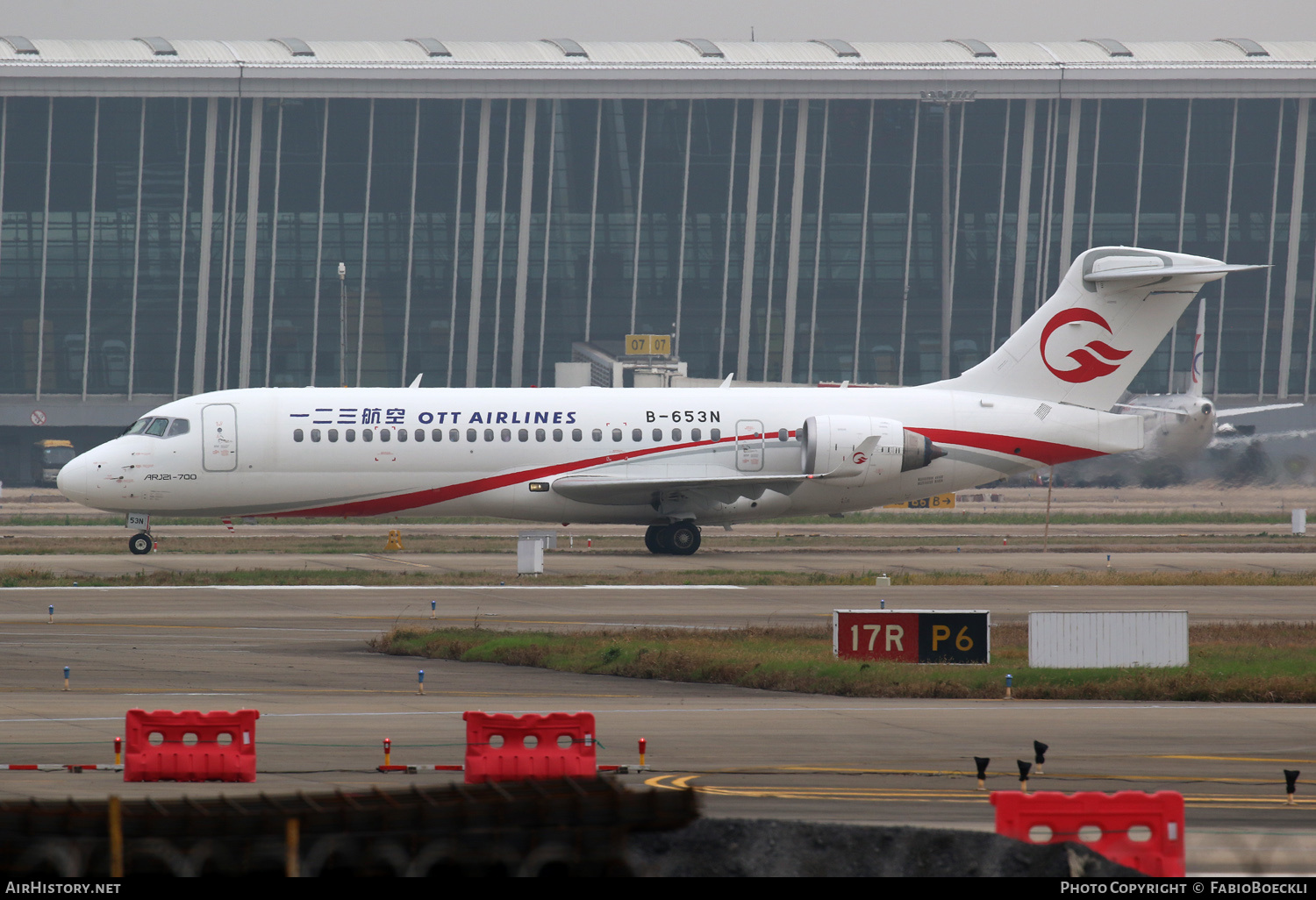Aircraft Photo of B-653N | COMAC ARJ21-700 Xiangfeng | OTT Airlines | AirHistory.net #764270