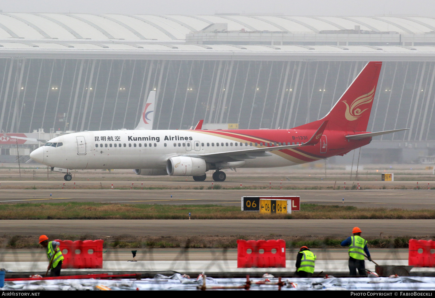 Aircraft Photo of B-1331 | Boeing 737-800 | Kunming Airlines | AirHistory.net #764278
