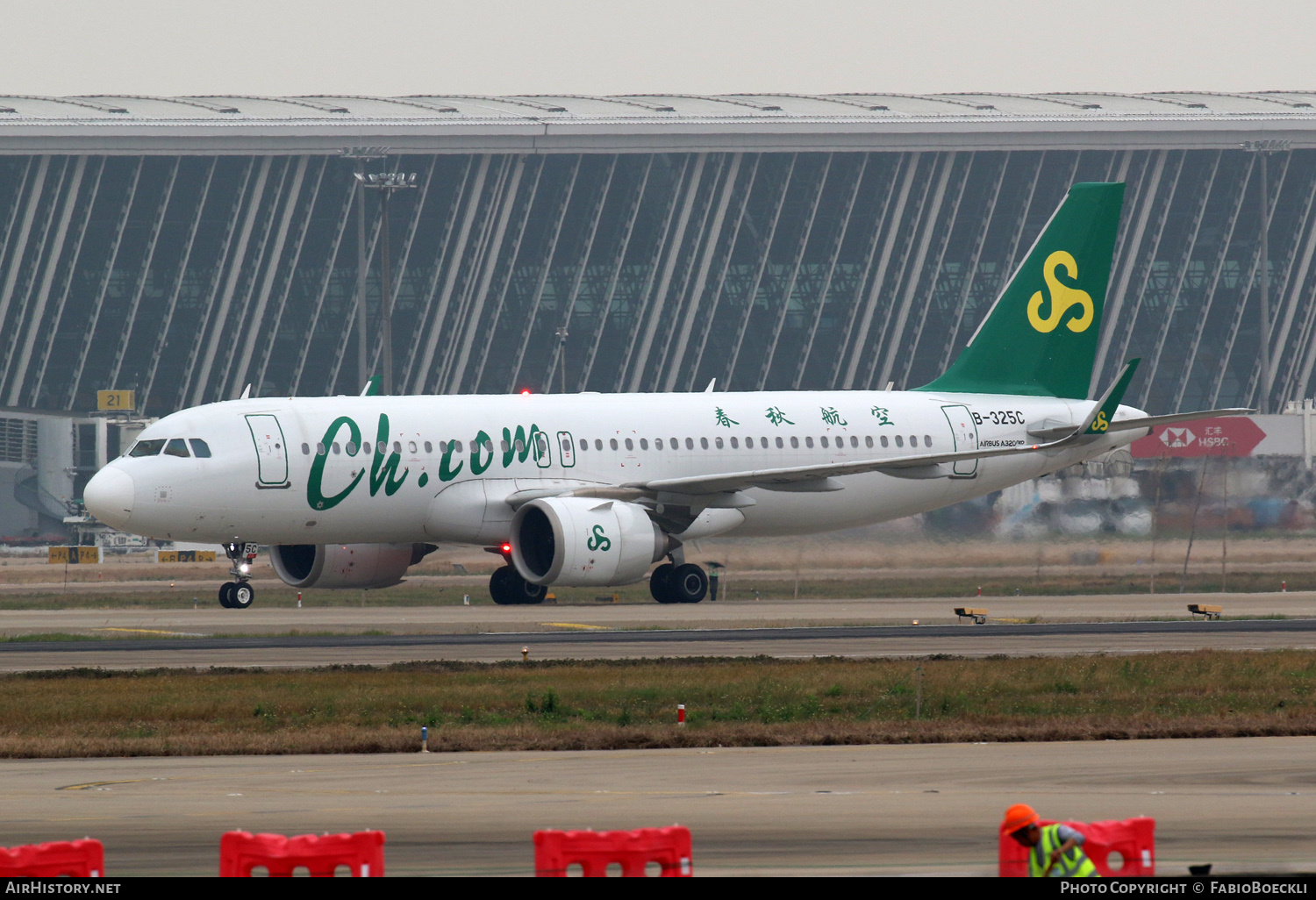 Aircraft Photo of B-325C | Airbus A320-251N | Spring Airlines | AirHistory.net #764280