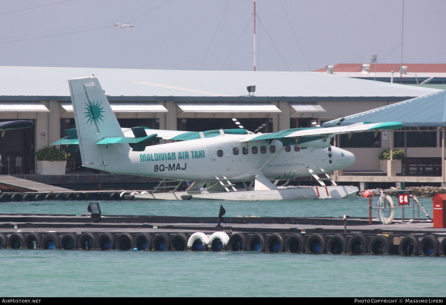Aircraft Photo of 8Q-MAJ | De Havilland Canada DHC-6-300 Twin Otter | Maldivian Air Taxi | AirHistory.net #764287
