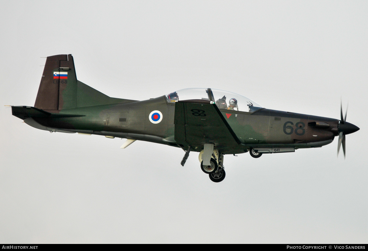 Aircraft Photo of L9-68 | Pilatus PC-9M Hudournik | Slovenia - Air Force | AirHistory.net #764294