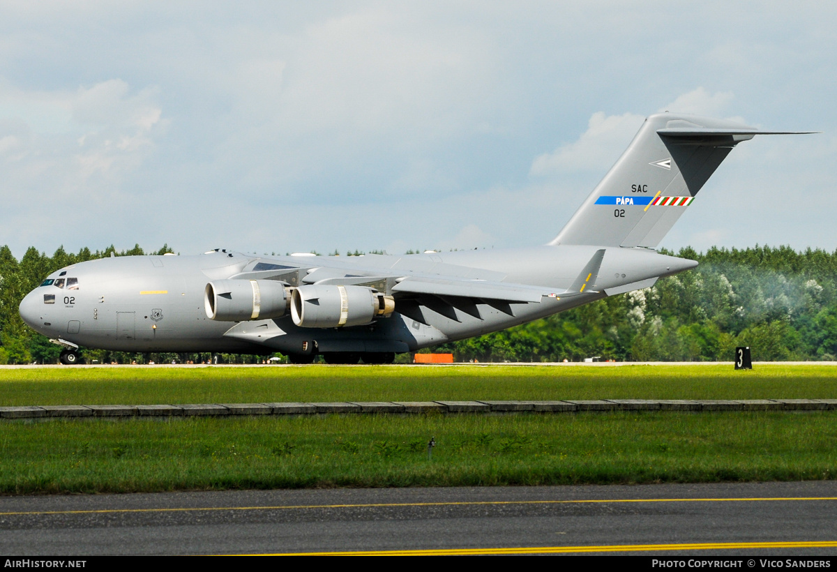 Aircraft Photo of 02 | Boeing C-17A Globemaster III | Hungary - Air Force | AirHistory.net #764299