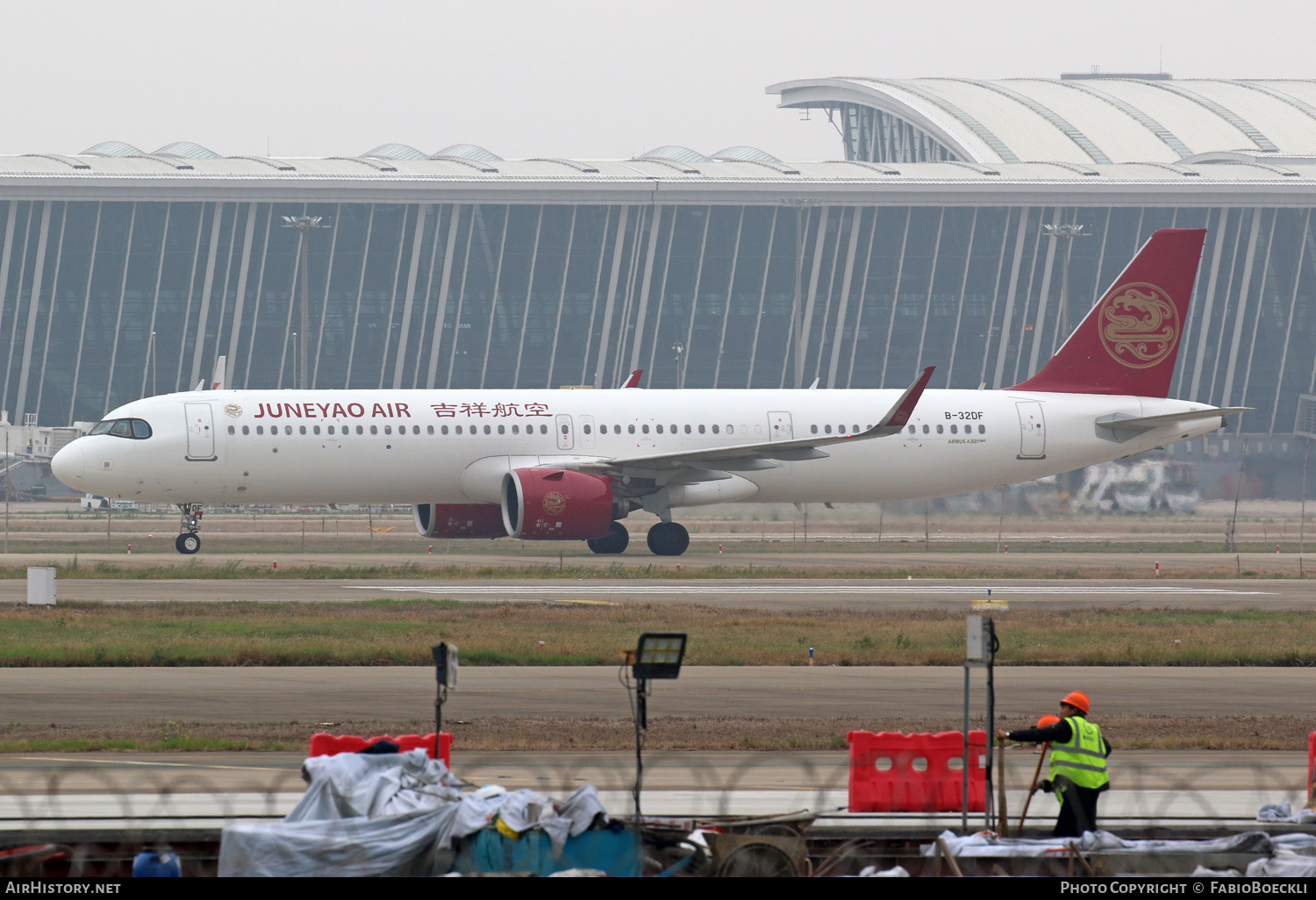Aircraft Photo of B-32DF | Airbus A321-271NX | Juneyao Airlines | AirHistory.net #764302