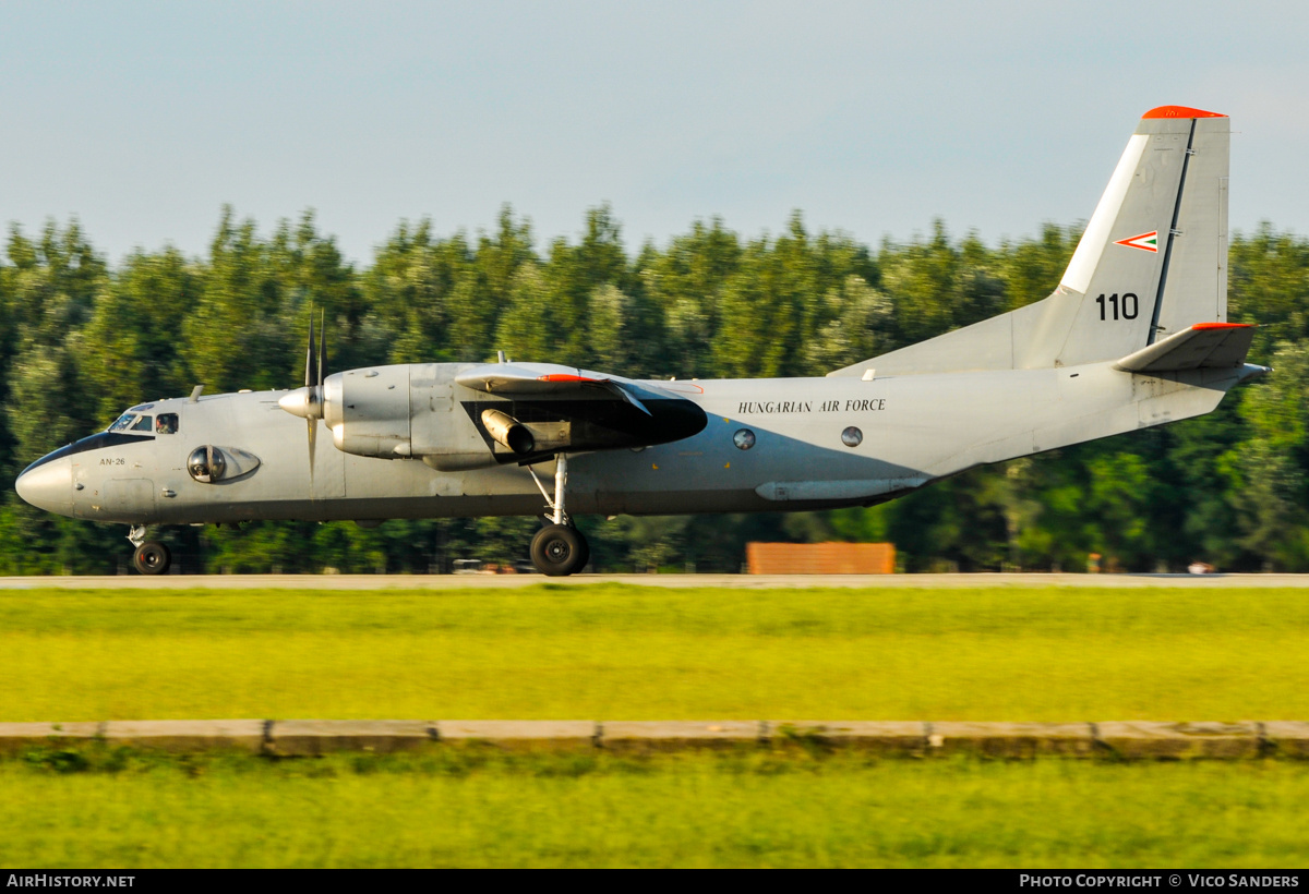 Aircraft Photo of 110 | Antonov An-26 | Hungary - Air Force | AirHistory.net #764312