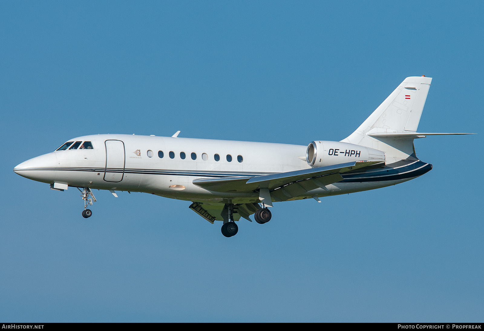 Aircraft Photo of OE-HPH | Dassault Falcon 2000 | Goldeck-Flug | AirHistory.net #764317