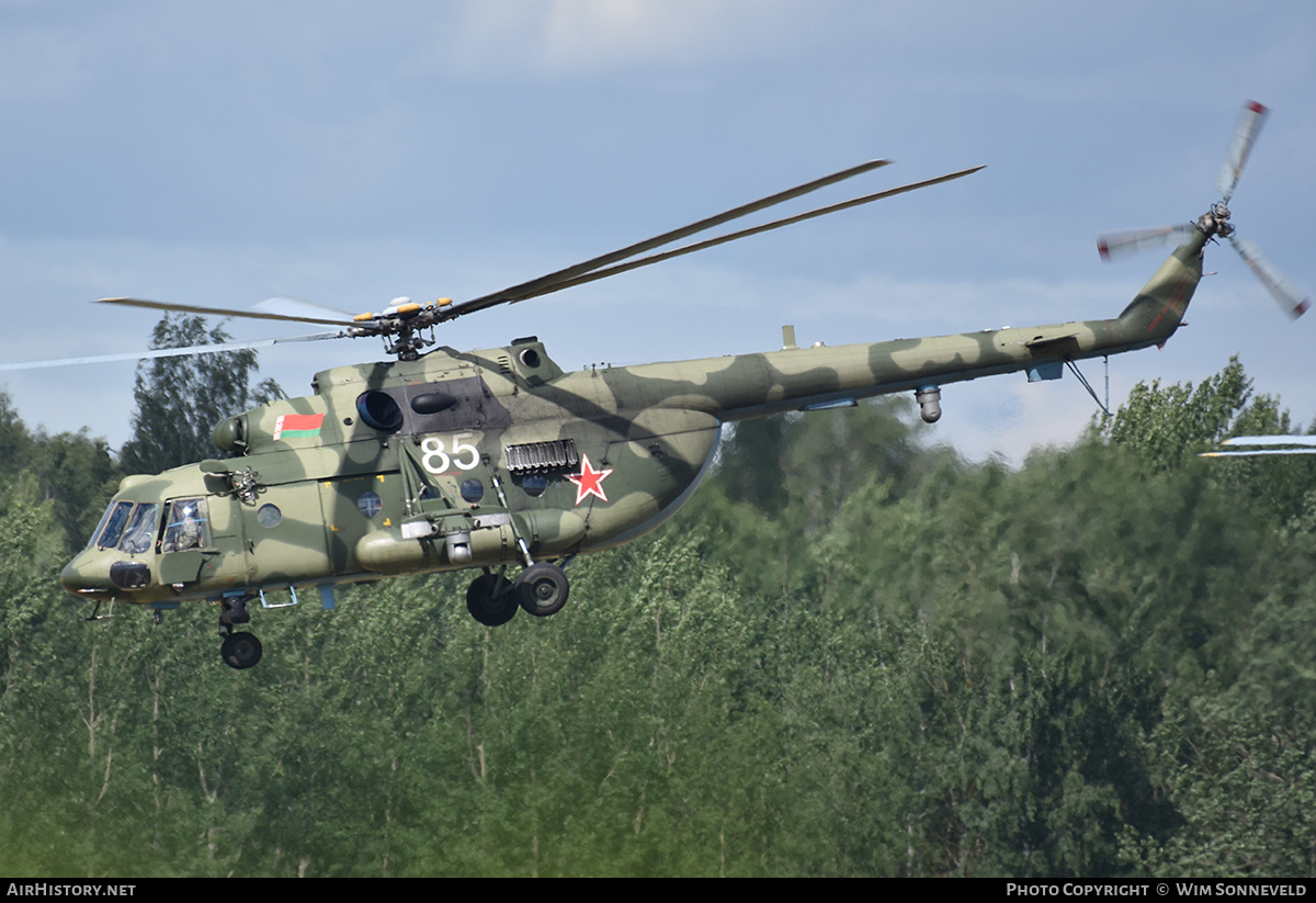Aircraft Photo of 85 white | Mil Mi-17V-5 (Mi-8MTV-5) | Belarus - Air Force | AirHistory.net #764324
