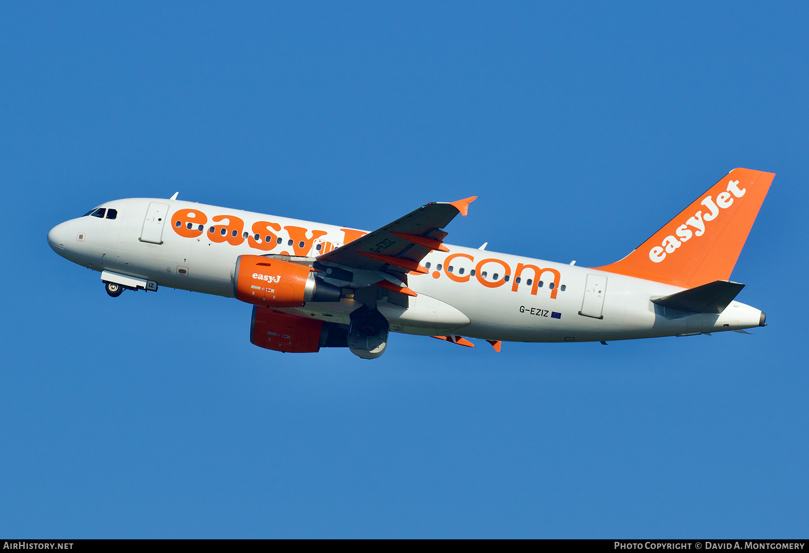 Aircraft Photo of G-EZIZ | Airbus A319-111 | EasyJet | AirHistory.net #764363