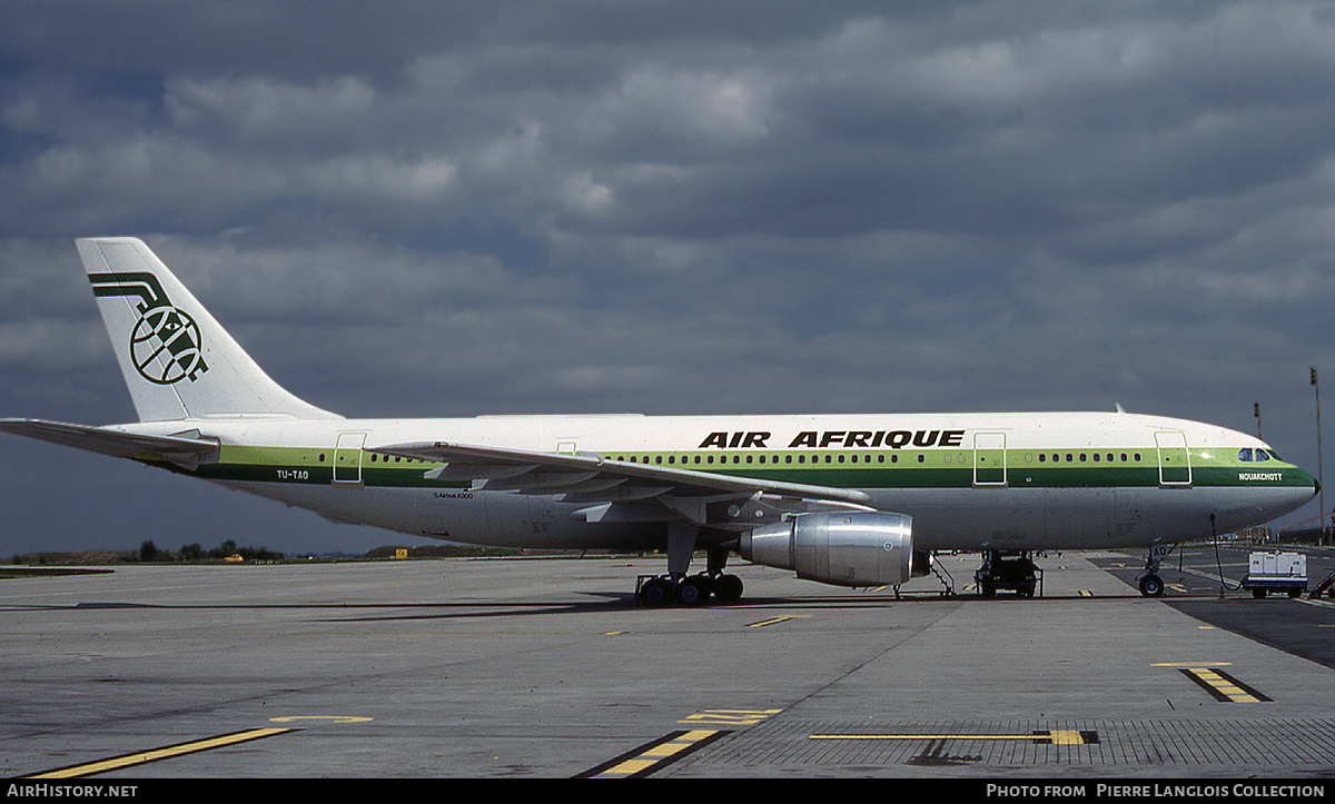 Aircraft Photo of TU-TAO | Airbus A300B4-203 | Air Afrique | AirHistory.net #764375