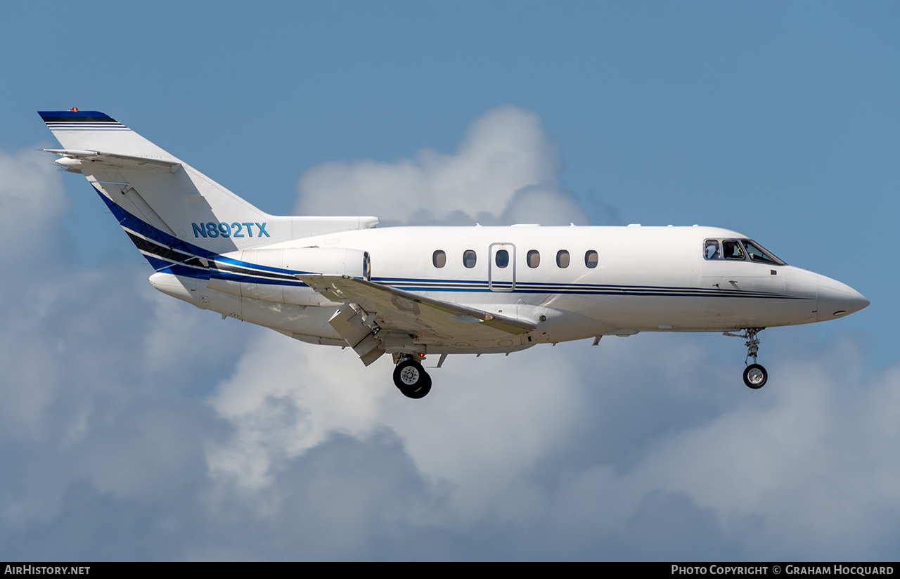 Aircraft Photo of N892TX | Raytheon Hawker 800XP | AirHistory.net #764384