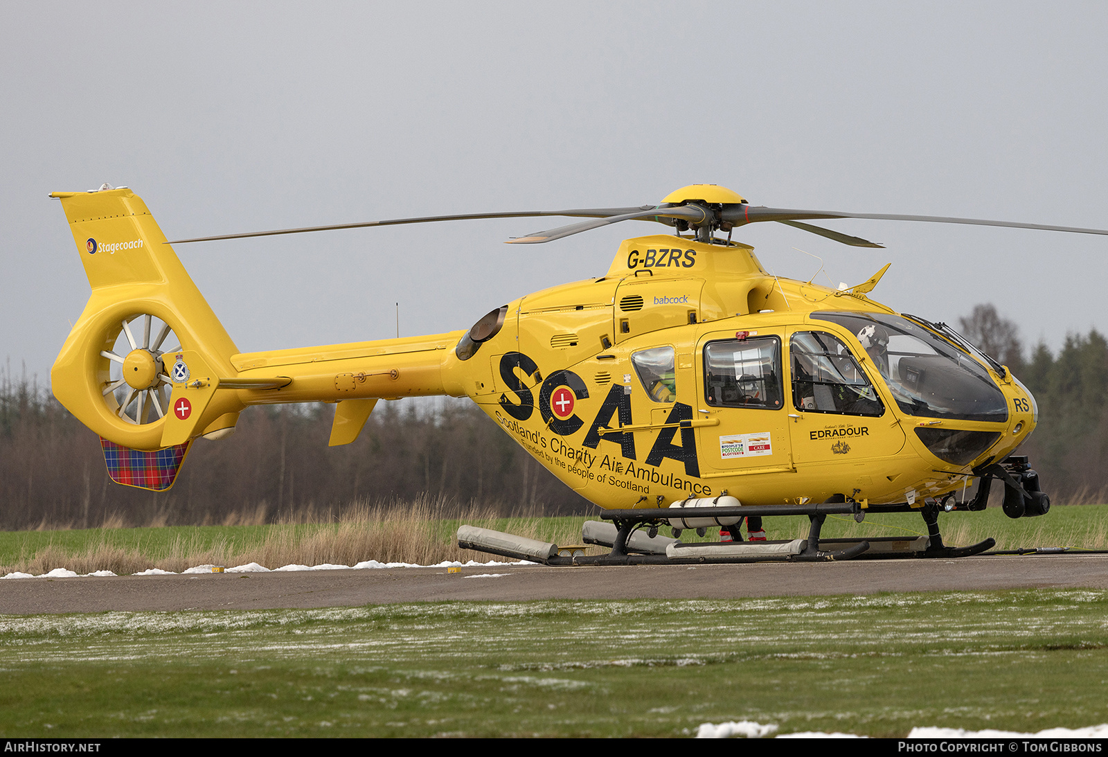 Aircraft Photo of G-BZRS | Eurocopter EC-135T-2 | Scotland's Charity Air Ambulance - SCAA | AirHistory.net #764401