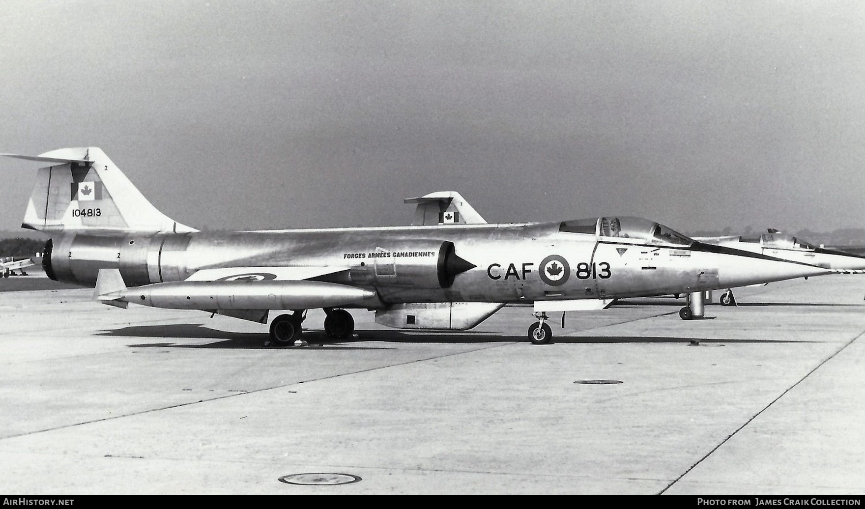 Aircraft Photo of 104813 | Canadair CF-104 Starfighter | Canada - Air Force | AirHistory.net #764405