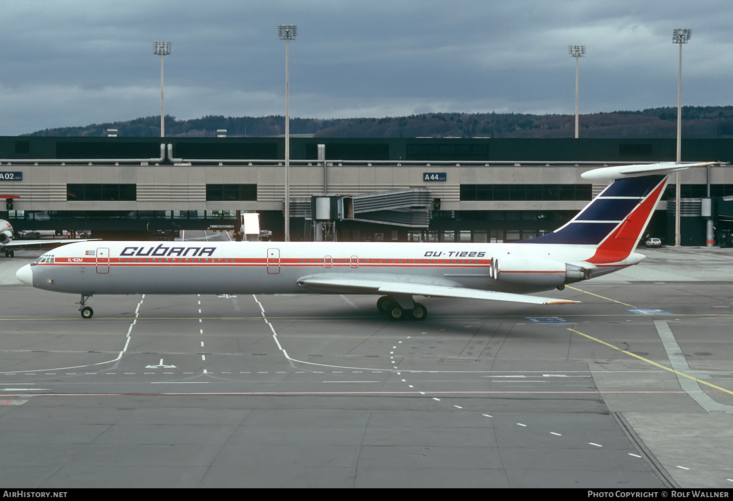 Aircraft Photo of CU-T1225 | Ilyushin Il-62M | Cubana | AirHistory.net #764421