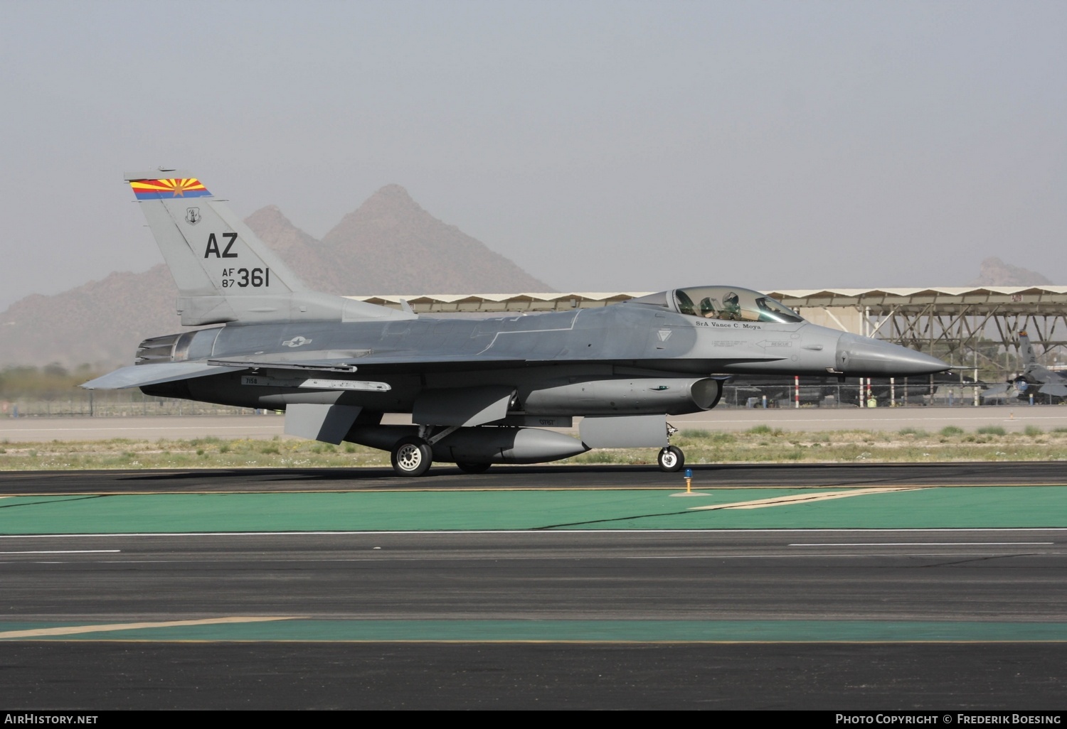 Aircraft Photo of 87-0361 / AF87-361 | General Dynamics F-16CM Fighting Falcon | USA - Air Force | AirHistory.net #764440