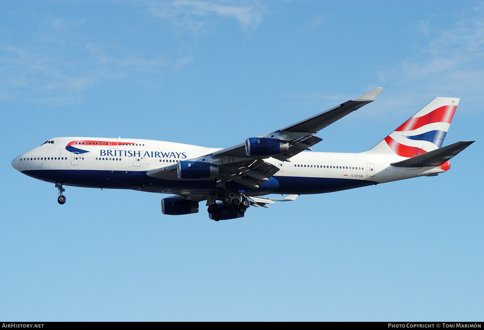 Aircraft Photo of G-BYGB | Boeing 747-436 | British Airways | AirHistory.net #764449