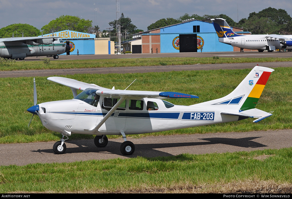 Aircraft Photo of FAB-203 | Cessna U206G Stationair 6 | Bolivia - Air Force | AirHistory.net #764458