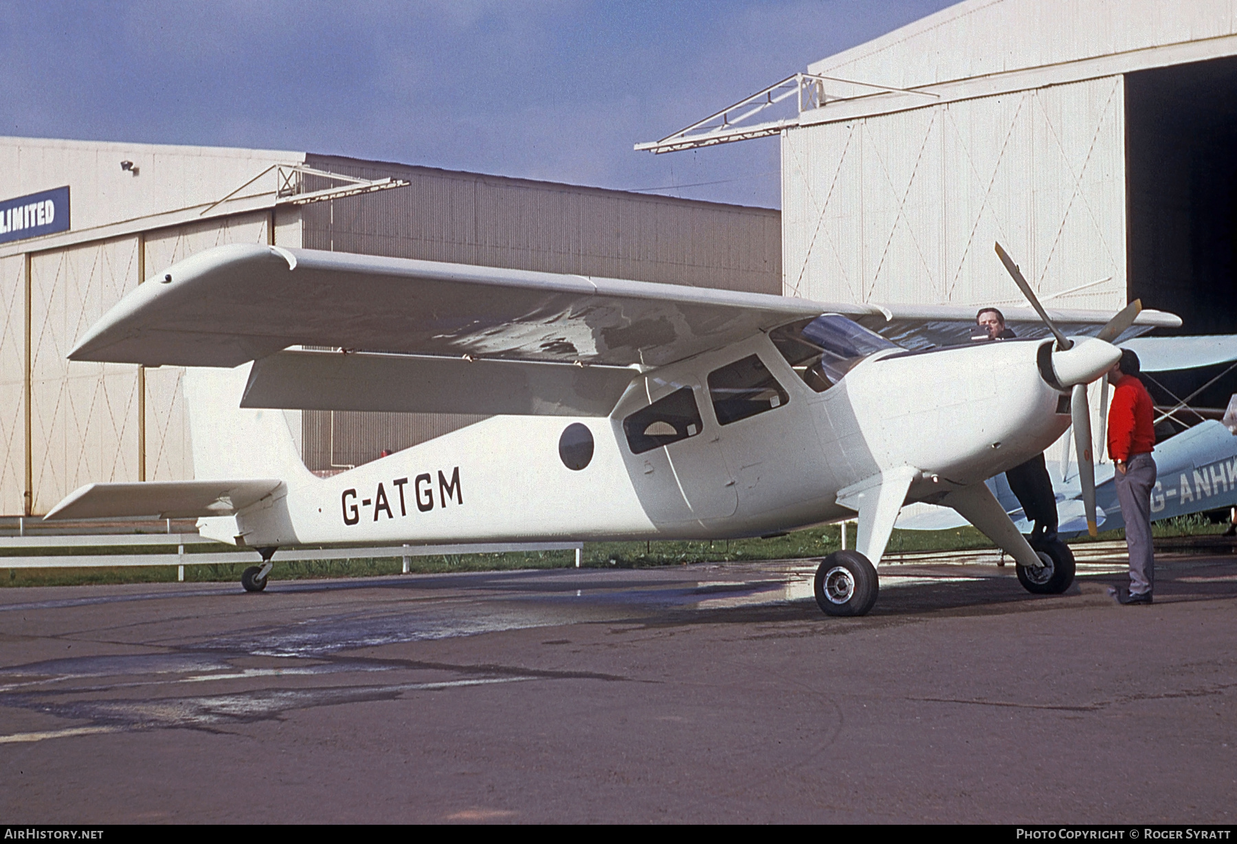Aircraft Photo of G-ATGM | Helio H-395 Super Courier | AirHistory.net #764465