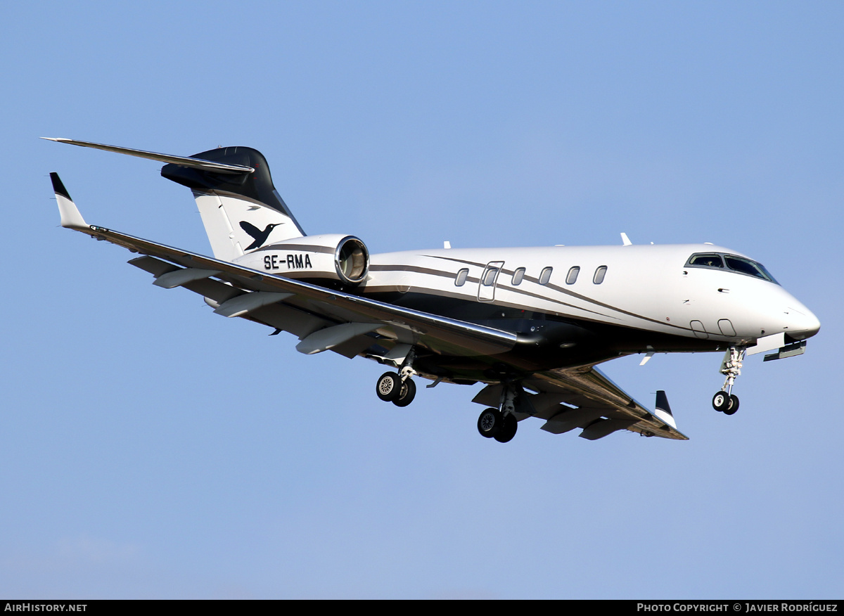 Aircraft Photo of SE-RMA | Bombardier Challenger 300 (BD-100-1A10) | AirHistory.net #764466
