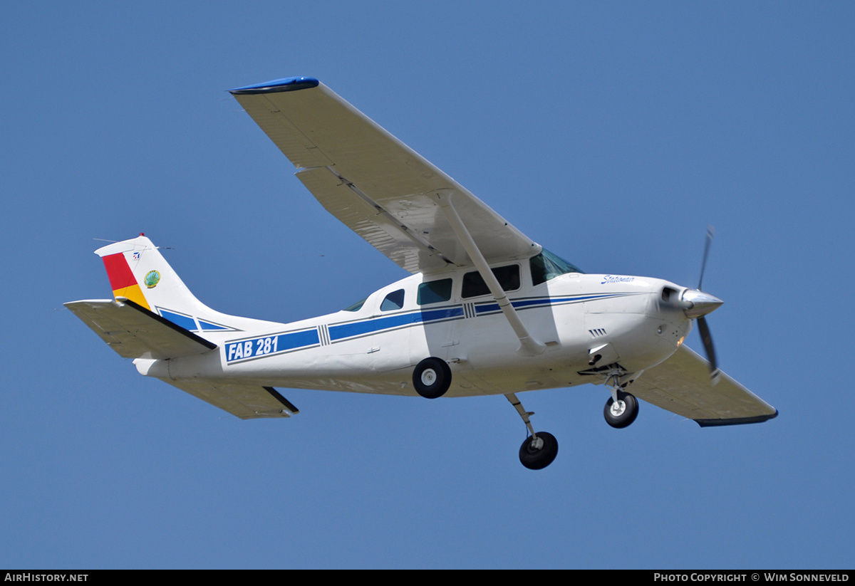 Aircraft Photo of FAB-281 | Cessna U206G Stationair 6 | Bolivia - Air Force | AirHistory.net #764473