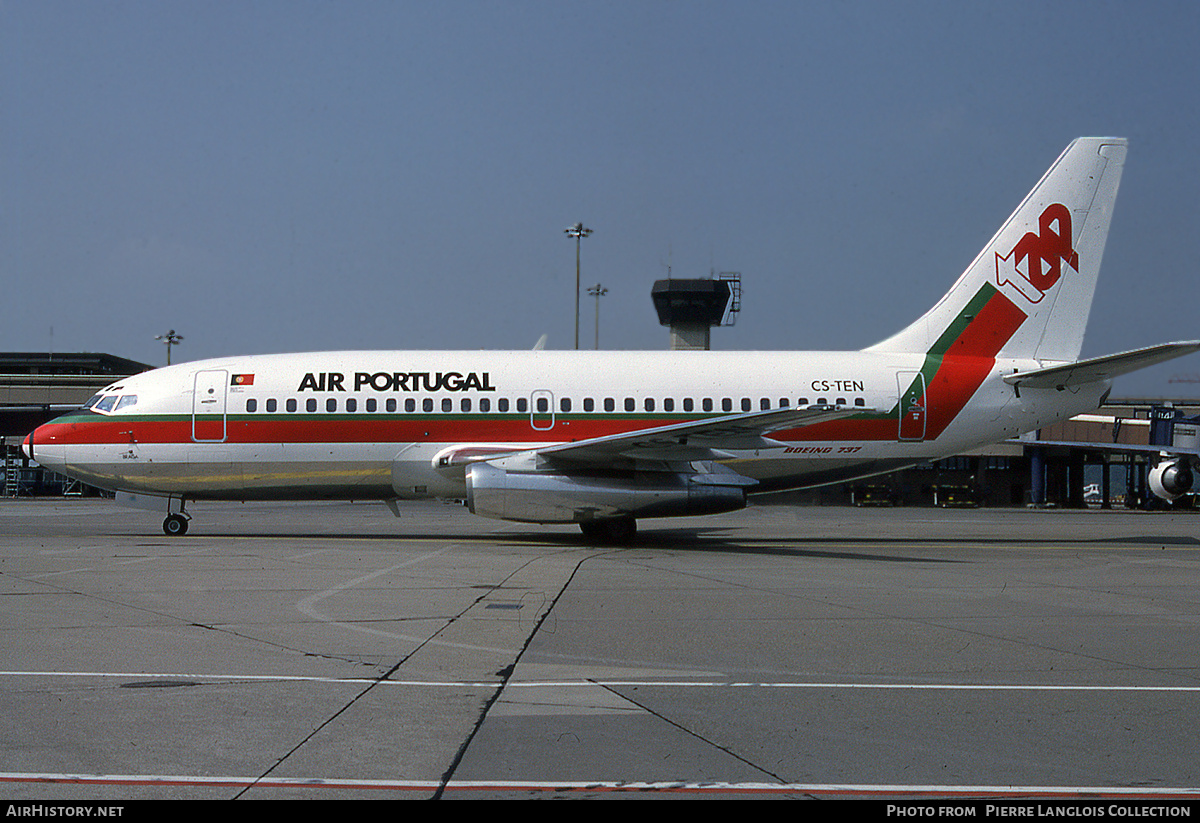 Aircraft Photo of CS-TEN | Boeing 737-282/Adv | TAP Air Portugal | AirHistory.net #764476