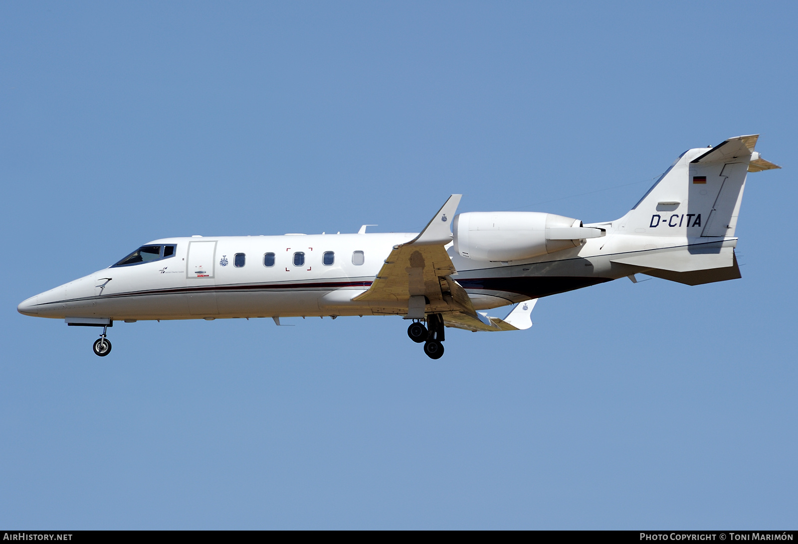 Aircraft Photo of D-CITA | Learjet 60 | AirHistory.net #764500