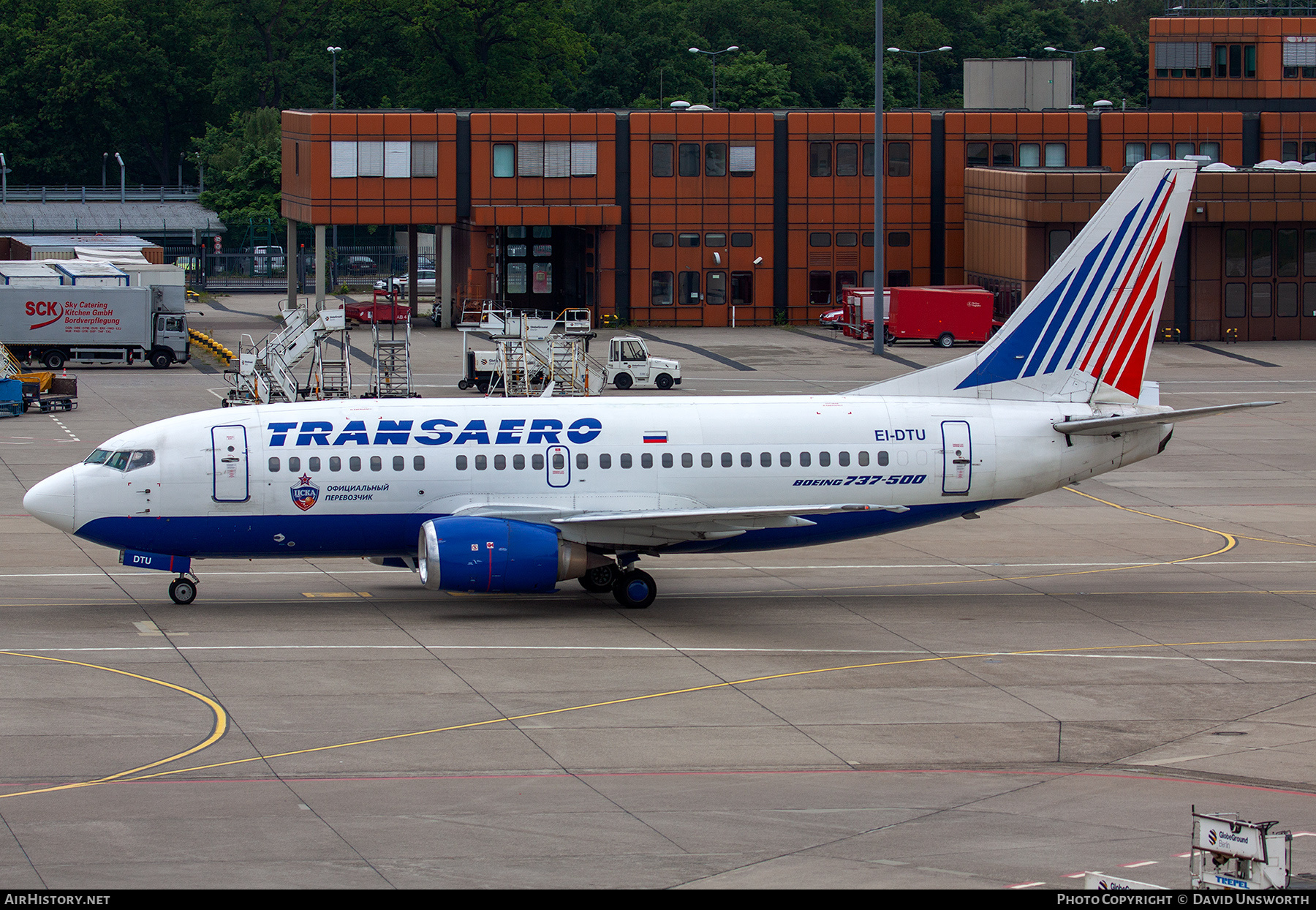 Aircraft Photo of EI-DTU | Boeing 737-5Y0 | Transaero Airlines | AirHistory.net #764508