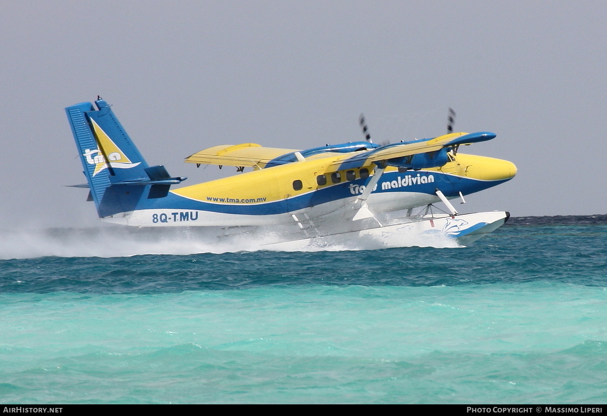 Aircraft Photo of 8Q-TMU | De Havilland Canada DHC-6-300 Twin Otter | Trans Maldivian Airways - TMA | AirHistory.net #764523