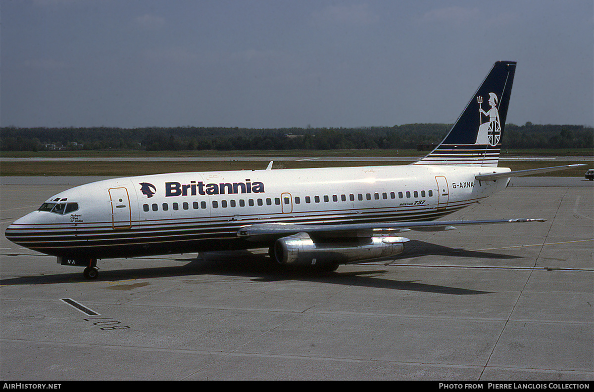 Aircraft Photo of G-AXNA | Boeing 737-204C | Britannia Airways | AirHistory.net #764524