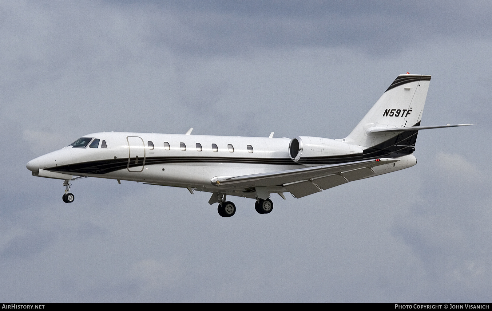Aircraft Photo of N59TF | Cessna 680 Citation Sovereign | AirHistory.net #764552