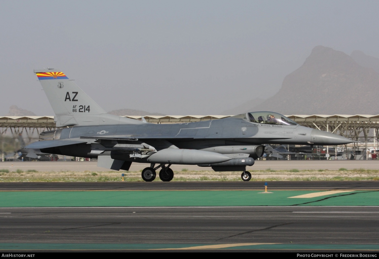 Aircraft Photo of 86-0214 / AF86-214 | General Dynamics F-16C Fighting Falcon | USA - Air Force | AirHistory.net #764553