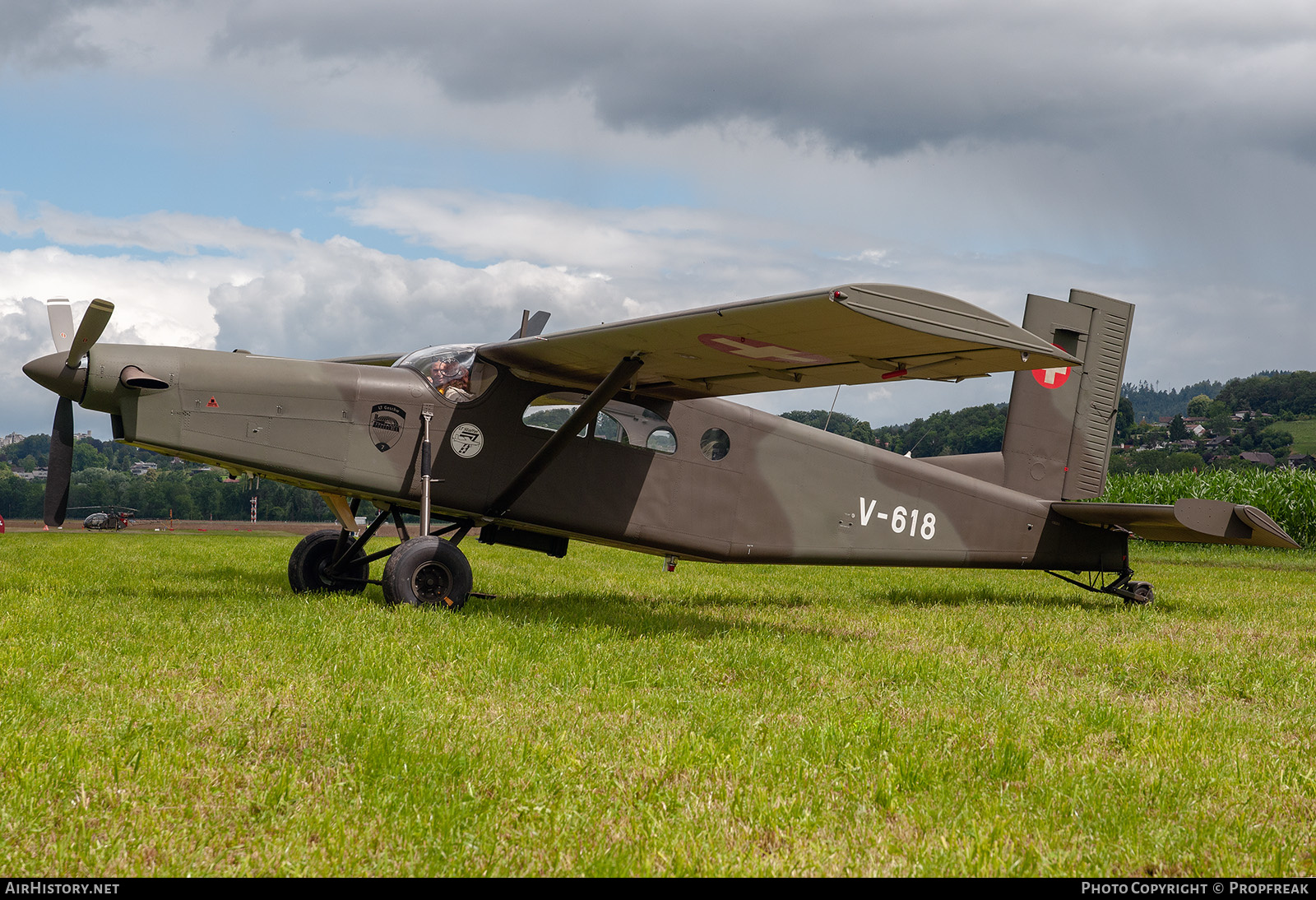 Aircraft Photo of V-618 | Pilatus PC-6/B2-H2M-1 Turbo Porter | Switzerland - Air Force | AirHistory.net #764556