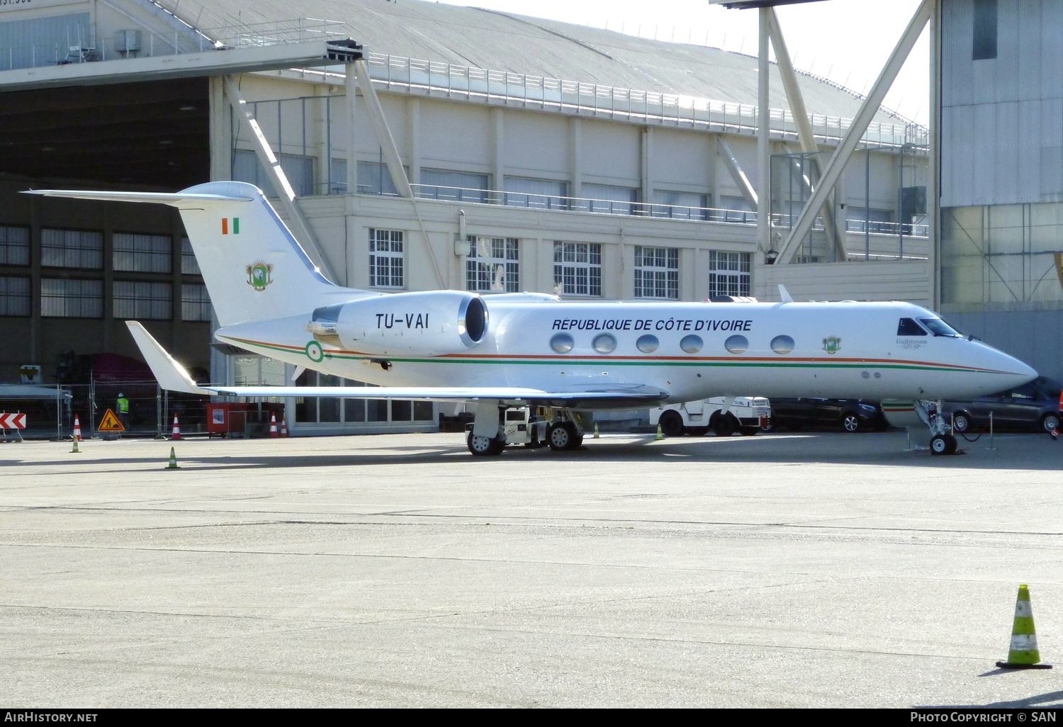 Aircraft Photo of TU-VAI | Gulfstream Aerospace G-IV Gulfstream IV-SP | Ivory Coast - Government | AirHistory.net #764572