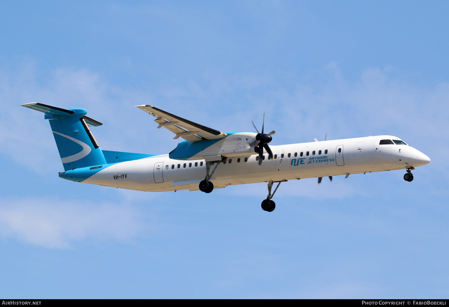 Aircraft Photo of VH-IYV | Bombardier DHC-8-402 Dash 8 | NJE - National Jet Express | AirHistory.net #764584