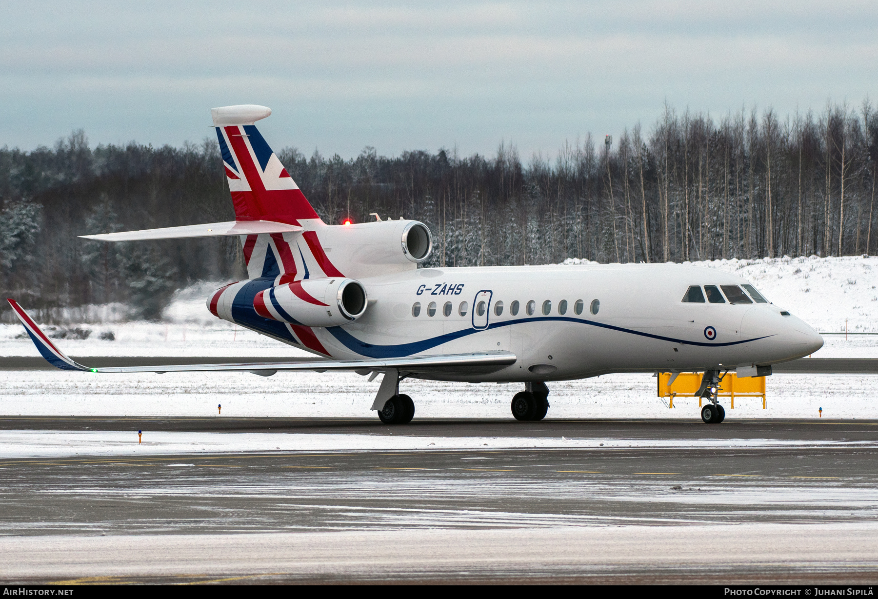 Aircraft Photo of G-ZAHS | Dassault Falcon 900LX Envoy IV CC.1 | UK - Air Force | AirHistory.net #764639